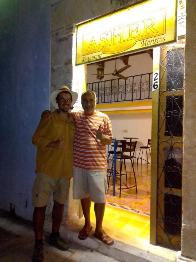 Hostal Casa Asher Campeche Exterior foto